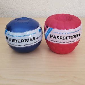 Hutzler Blueberries and Raspberries Storage Containers